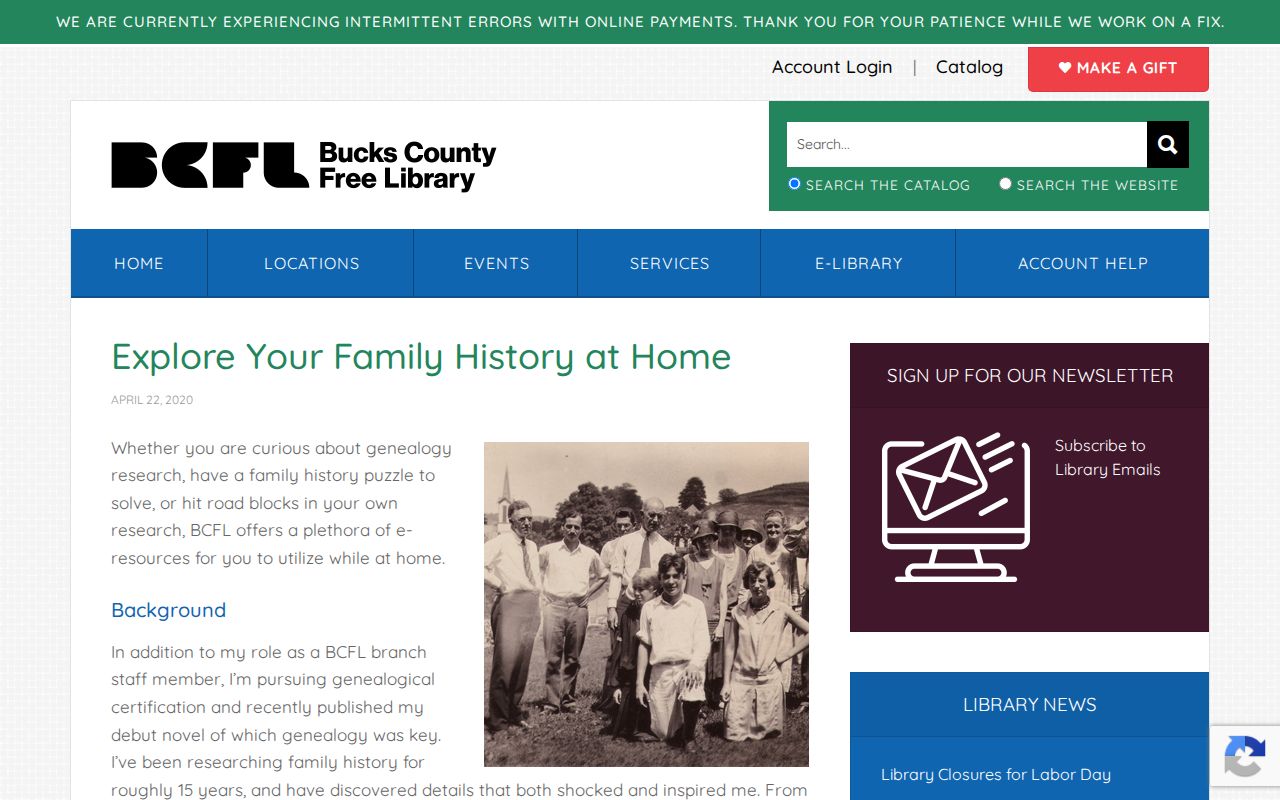 Bucks County city directory companion research through library genealogy resources